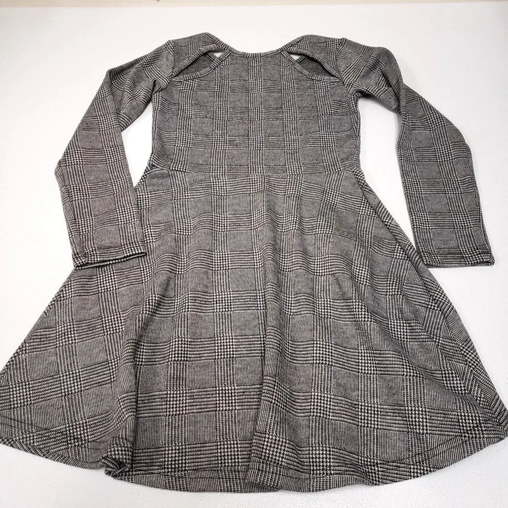 Children's Place Girls Plaid Long Sleeve Dress Size Small 5/6 - Picture 10 of 10